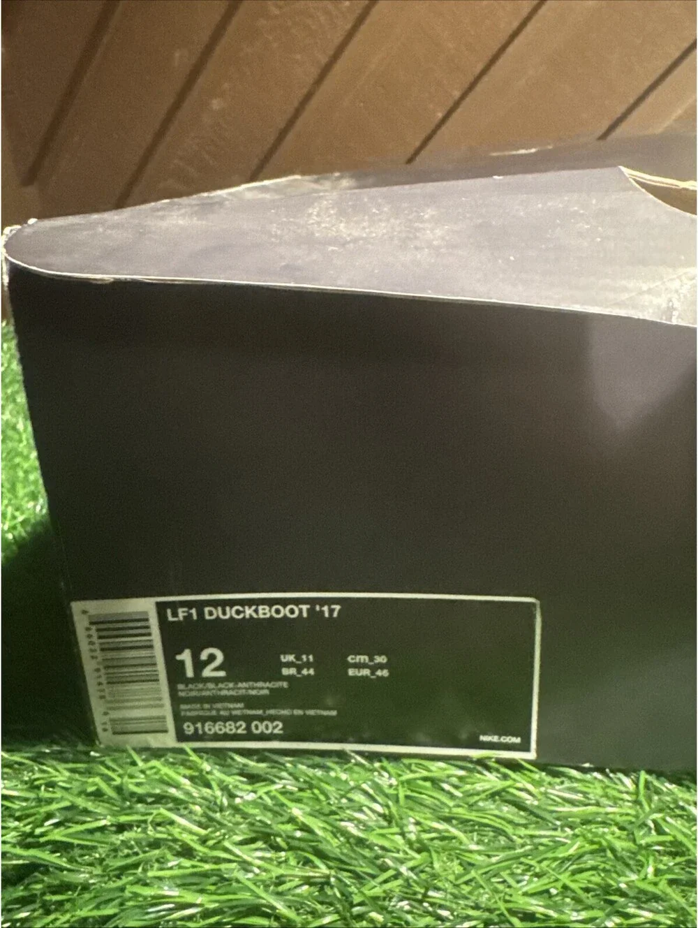 Size 12 - Nike Lunar Force 1 Duckboot 2017 Black VNDS OR DS?.? 916682-002